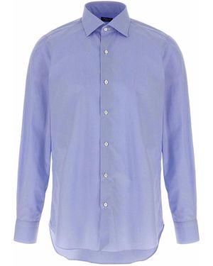 Finamore 1925 Napoli Shirt - Blue