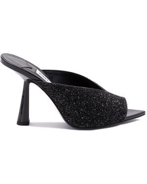 Jimmy Choo Maryanne 100 Mules - Black