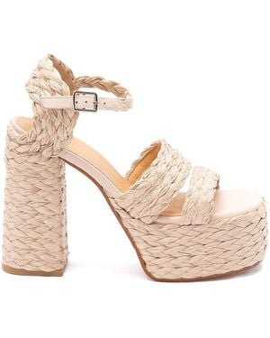 Castañer Castañer Fresa Ankle Strap Sandals - Natural