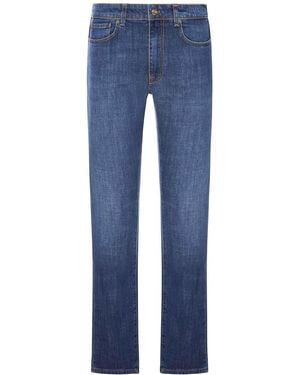 Incotex Vaqueros Rectos - Azul