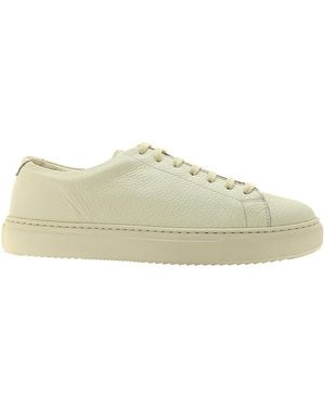 Doucal's Ivory Trainers - Natural