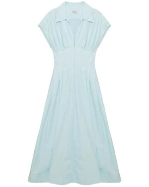 Jonathan Simkhai Farlow Midi Dress - Blue