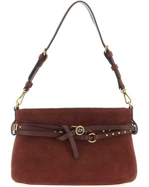 Pinko Belt Mini Small Shoulder Bag - Brown
