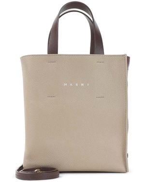 Marni Mini Borsa Morbida Museo - Neutro