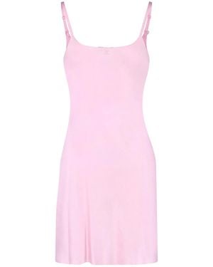 Courreges Silk Mini Dress - Pink