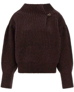 Dries Van Noten Teubina Jumper - Brown