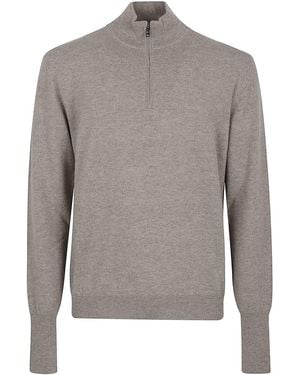 Ballantyne Half Zip Pullover - Gray