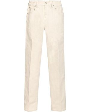 7 For All Mankind Vaqueros Rectos - Blanco