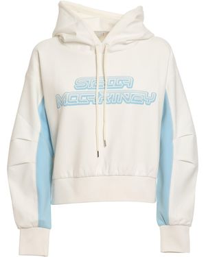 Stella McCartney Cropped Hoodie - White