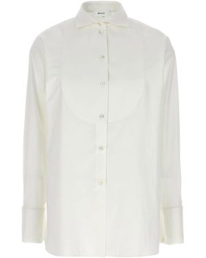 Bally Plastron Shirt - White