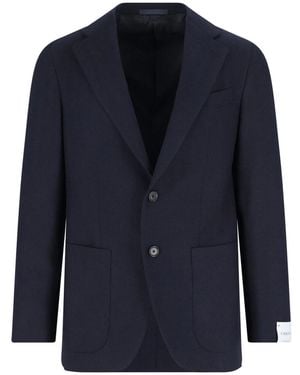 Caruso Blazer Monopetto - Blue