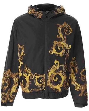 Versace Jeans Couture Placed Print Jacket - Black