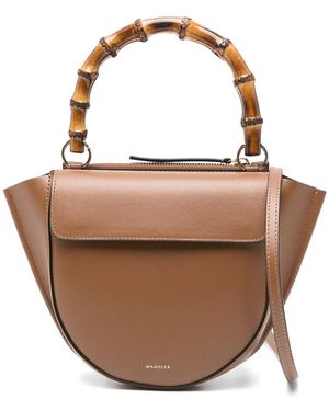 Wandler Mini Hortensia Handbag - Brown