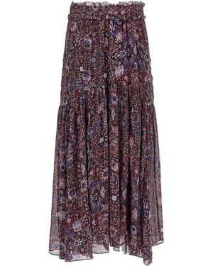 Isabel Marant Besma Skirt - Purple