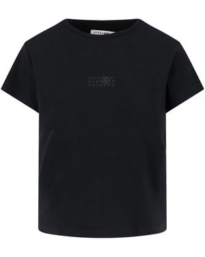 MM6 by Maison Martin Margiela T-Shirt - Black