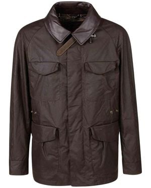 Barbour Horse Riding Wax Jacket - Brown