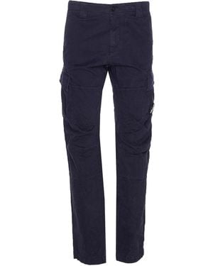 C.P. Company Total Eclipse Cargo Trousers - Blue
