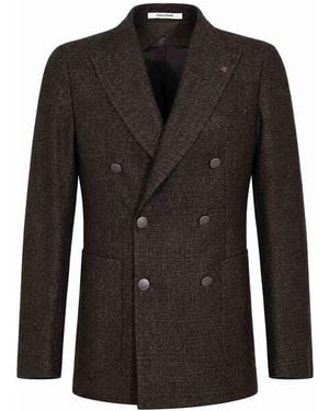 Tagliatore Double-Breasted Jacket - Black