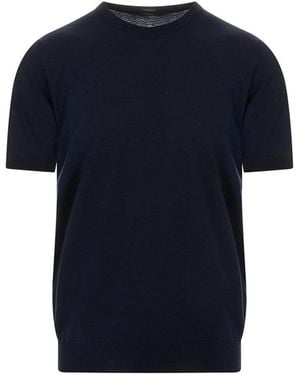 Kiton Crewneck Sweater - Blue