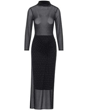 Liu Jo Long Strass Dress - Black
