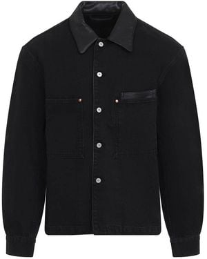 Lemaire Workwear Overshirt - Black