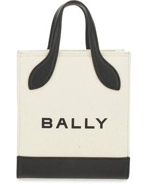 Bally Bag With Logo - Natural