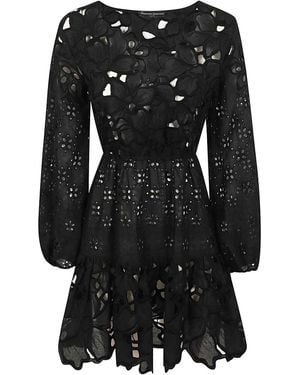 Ermanno Scervino Short Dress - Black
