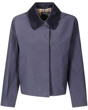 A.P.C. Becca Dress - Blue