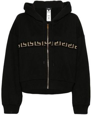 Versace Cotton Hoodie - Black