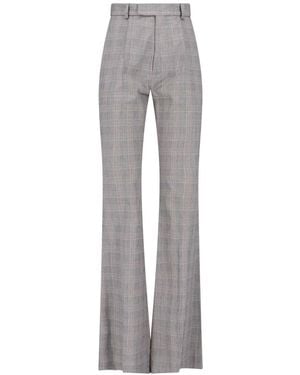 Vivienne Westwood 'ray' Bootcut Trousers - Grey