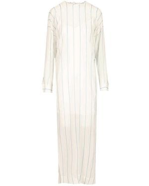Bondi Born Capri Silk Tunic Dress - White