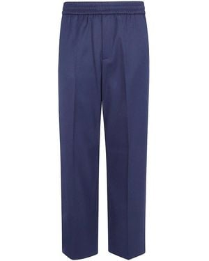 Golden Goose Lennon Jogging Pant Compact Wool Blend - Blue