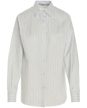 Stella McCartney Tella Mccartney Striped Shirt - White