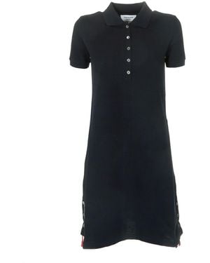 Thom Browne Polo Dress - Black