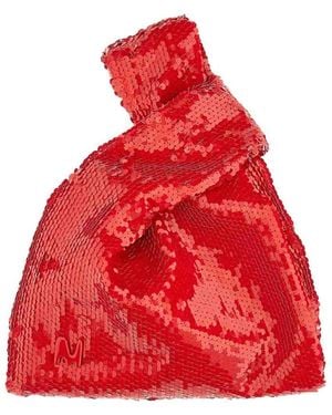 MSGM Logo Tote - Red