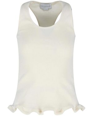 Stella McCartney Cotton Tank Top - White
