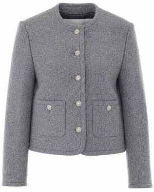 DUNST Tweed Jacket - Gray