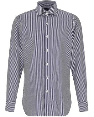 Finamore 1925 Napoli Shirt - Blue