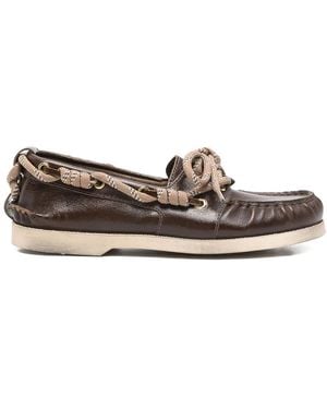 Golden Goose Cruise Boat Shoes - Brown