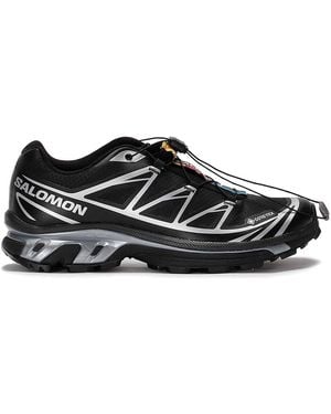 Salomon Trail-Inspired Sneakers With Textile Lining And Rubber Outsole - Black