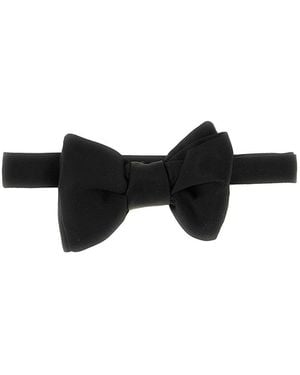 Tom Ford Silk Bow Tie - Black