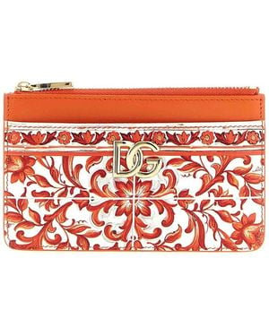Dolce & Gabbana 3.5' Card Holder - Red