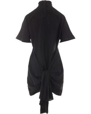 Alaïa Asymmetric Dress - Black