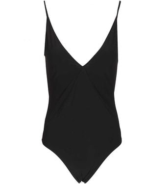 Rick Owens Temple One-Piece Swimsuit - Black