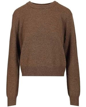 Lisa Yang Greer Crewneck Jumper - Brown