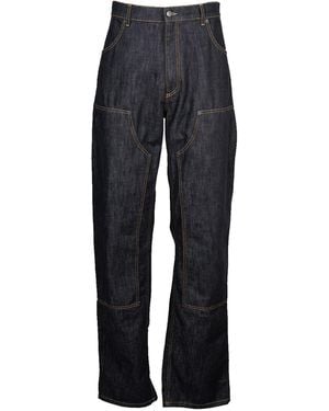 Moschino Catwalk Baggy Jeans - Blue