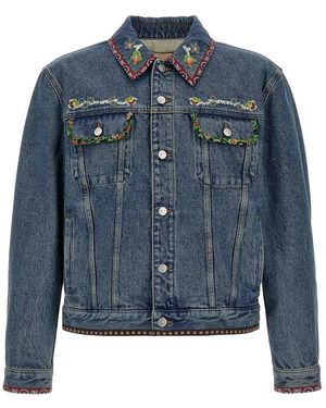 Valentino Garavani Denim Jacket - Blue