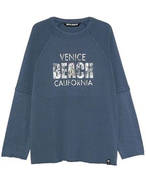 Palm Angels Jumper - Blue