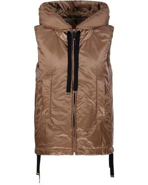 Max Mara Down Vest - Brown
