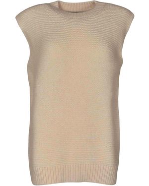 Stella McCartney Waistcoat Jumper - Natural